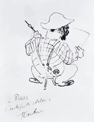 Självporträtt, 1896 (krita)